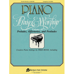 Piano Praise & Worship #3 Piano Collection - Fred Bock