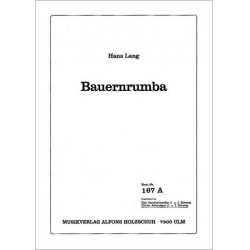 BAUERNRUMBA : FUER AKKORDEON (+2.ST) - Hans Lang