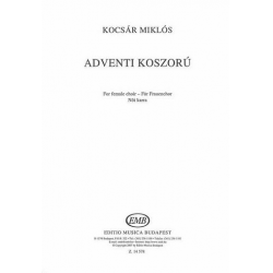 Kocsár Miklós Adventi koszorú for female choir