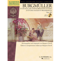 25 leichte & fortschr. Etüden, Op.100 - Friedrich Burgmüller
