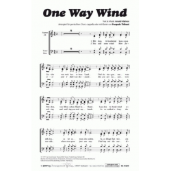 One Way Wind : für gem Chor a cappella - Arnold Muhren