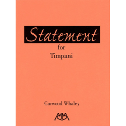 Statement for Timpani - Garwood Whaley
