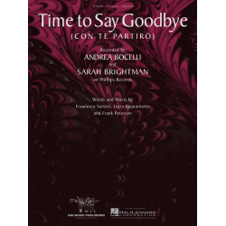 Time to Say Goodbye - Francesco Sartori