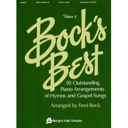Bock´s Best Vol 5 Pno Solos Hymns And Gospel Songs - Fred Bock