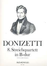 Quartett B-Dur Nr.8 - für Streichquartett - Gaetano Donizetti