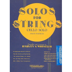 Solos For Strings - Cello Solo (First Position) - Harvey S. Whistler