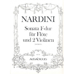 Sonata F-Dur - für Flöte - Pietro Nardini