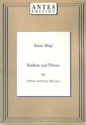 Kadenz und Thema - für - Ester Mägi