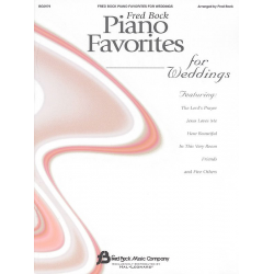 Piano Favorites For Weddings - Fred Bock