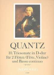 Sonate D-Dur Nr.10 QV2-12 - für - Johann Joachim Quantz