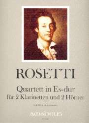 Quartett Es-Dur - für - Francesco Antonio Rosetti (Rößler)