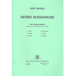 Heitere Bläsermusik - für Flöte, Oboe, - Kurt Rehfeld