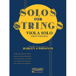 Solos For Strings - Viola Solo (First Position) - Harvey S. Whistler