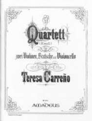 Streichquartett h-Moll - Teresa Carreño