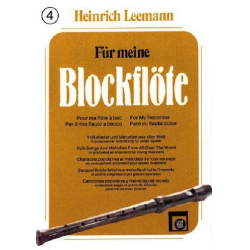 Für meine Blockflöte 4 - Heinrich Leemann