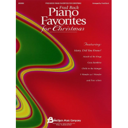 Fred Bock Piano Favorites For Christmas - Fred Bock