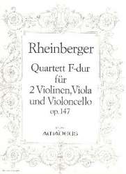 Streichquartett F-Dur Nr.2 op.147 - Josef Gabriel Rheinberger