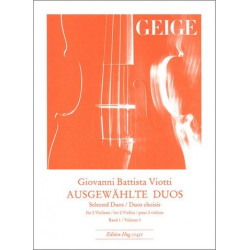 Ausgewählte Duos Vol 1 - Giovanni Battista Viotti