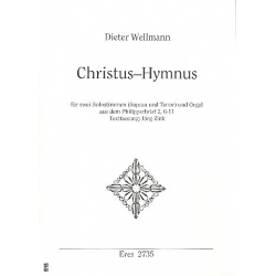 Christus-Hymnus - für Sopran und - Dieter Wellmann