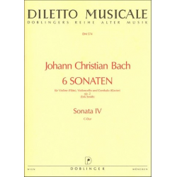 Sonata Nr. 4 C-Dur op. 2/4 - Johann Christian Bach