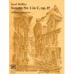 Sonate C-Dur Nr.5 op.39 - - Karl Höller