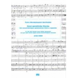 ER HAT DER SONNE  UND  ICH WILL DEN - Felix Mendelssohn-Bartholdy