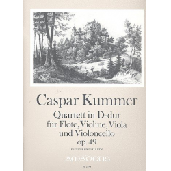 Quartett D-Dur op.49 - für - Caspar Kummer