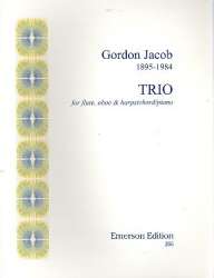 Trio : for flute, oboe and harpsichord (piano) - Gordon Jacob