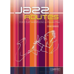 Jazz-Routes (+CD) : for alto saxophone - Malcolm Miles