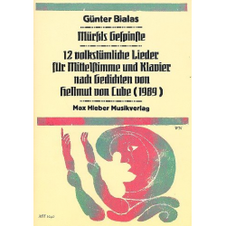 Mürßls Gespinste - für Gesang (mittel) - Günter Bialas