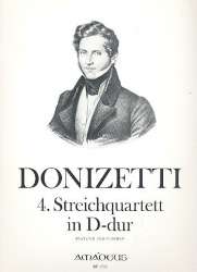 Quartett D-Dur Nr.4 - - Gaetano Donizetti