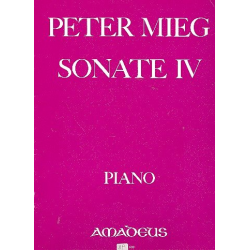 Sonate Nr.4 - für Klavier - Peter Mieg