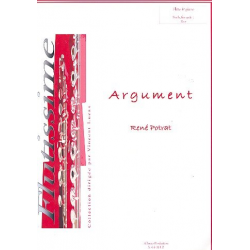 Argument : pour flute et piano -Rene Potrat