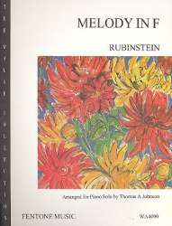 MELODY IN F : FOR PIANO SOLO - Anton Rubinstein