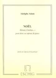 Noel : für Gesang (hoch) und Klavier - Adolphe Charles Adam