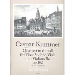 Quartett d-Moll op.102 - für - Caspar Kummer