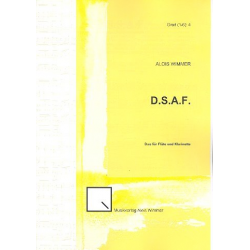 D.S.A.F. : für Flöte und Klarinette - Alois Wimmer