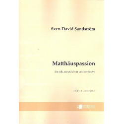 Matthäuspassion : - Sven-David Sandström