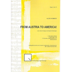 From Austria to America : für 3 Klarinetten -Alois Wimmer