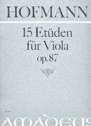 15 Etüden op.87 - für Viola - Richard Hofmann