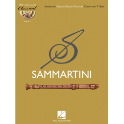 Descant (Soprano) Recorder Concerto in F Major -Giuseppe Sammartini