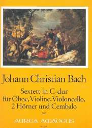 Sextett C-Dur - für Oboe, Violine, - Johann Christian Bach
