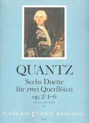 6 Duette op.2 Band 2 - für 2 Flöten - Johann Joachim Quantz