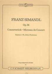 Konzertstück op.34 : für Kontrabaß - Franz Simandl