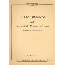 Konzertstück op.34 : für Kontrabaß - Franz Simandl