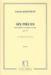 6 Pièces : pour hautbois, 2 violons, alto - Charles Louis Eugene Koechlin