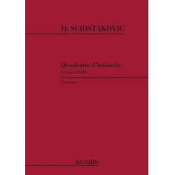 Quaderno d'infanzia : für Klavier - Dmitri Shostakovitch / Schostakowitsch
