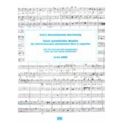 TAG FUER TAG  UND  GOTT DU BIST - - Felix Mendelssohn-Bartholdy