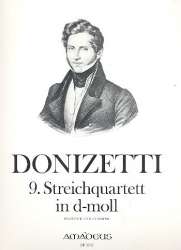 Quartett d-Moll Nr.9 - für Streichquartett -Gaetano Donizetti