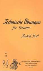 Technische Übungen Band 1 für Posaune - Rudolf Josel